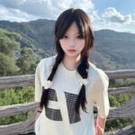 MML6859Original print 【 21 pieces of 220g pure cotton+large size+threaded collar+wrapped shoulder 】 round neck short sleeved women