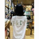 MML6819Original embroidery [220g pure cotton+large size+threaded collar+wrapped shoulder] round neck short sleeved women's