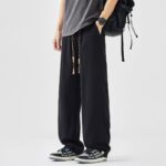 2025 Spring/Summer New Comfortable Breathable Linen Casual Pants Men's Straight Tube Loose Cotton Linen Versatile Pants