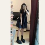 DS118 Temperament Forest style floral dress, petite, 2024 new summer women's clothing, niche design, short skirt