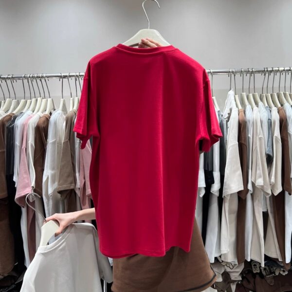 2060192025 New Style -32 Double Yarn One Size Mickey Short Sleeve T-shirt for Women Winter Large Edition Medium Length