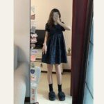DS118 Temperament Forest style floral dress, petite, 2024 new summer women's clothing, niche design, short skirt