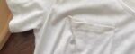 201512025 new 100% cotton, pure cotton, bamboo knot cotton pocket short sleeved T-shirt for women, loose oversized