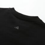 Adidas collaboration Basketball silicone logo loose casual round neck men's and women's couple's short sleeved T-shirt
