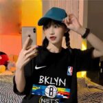 Nike Brooklyn Nets City 🏙 Limited player training suit DRI sports couple short sleeved shirt
