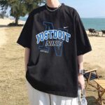 Nike just do it sports and leisure couple short sleeved T-shirt Same gender couple style