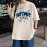 Nike just do it sports and leisure couple short sleeved T-shirt Same gender couple style