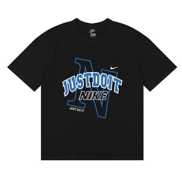Nike just do it sports and leisure couple short sleeved T-shirt Same gender couple style