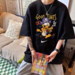 Nike Nike Garfield trendy casual loose short sleeved T-shirt for both men and women, couple style