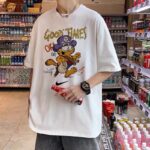 Nike Nike Garfield trendy casual loose short sleeved T-shirt for both men and women, couple style