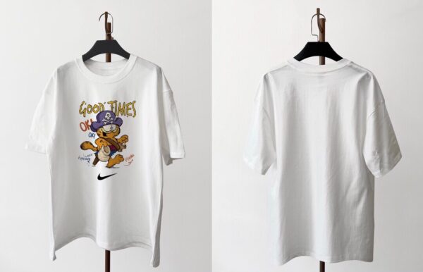 Nike Nike Garfield trendy casual loose short sleeved T-shirt for both men and women, couple style