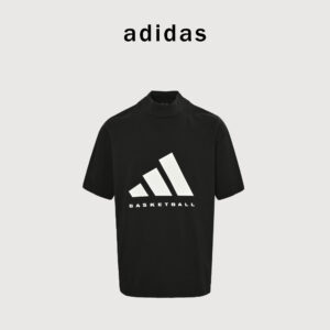 Adidas 25SS basketball silicone short sleeved T-shirt